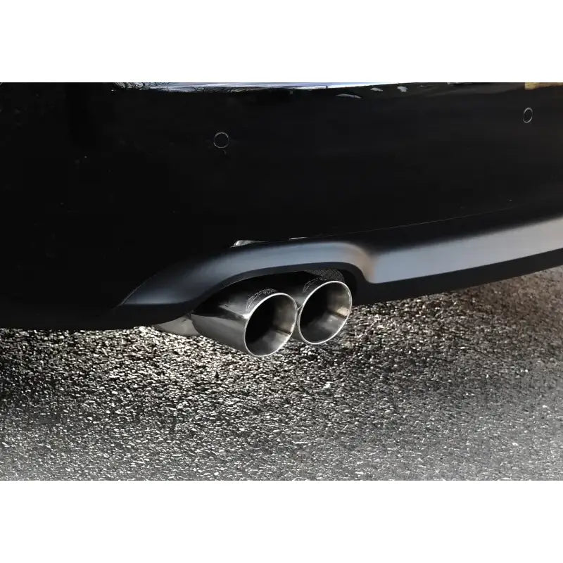 AWE Tuning Audi B8 A5 2.0T Touring Edition Exhaust - Quad Outlet Polished Silver Tips - Truck & Automotive