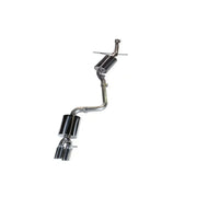 AWE Tuning 3015-22012 AWE Tuning Audi B8 A5 2.0T Touring Edition Single Outlet Exhaust - Polished Silver Tips