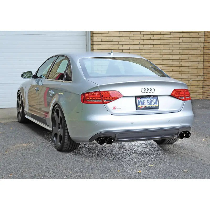 AWE Tuning 3010-43014 AWE Tuning Audi B8 / B8.5 S4 3.0T Touring Edition Exhaust - Diamond Black Tips (90mm)
