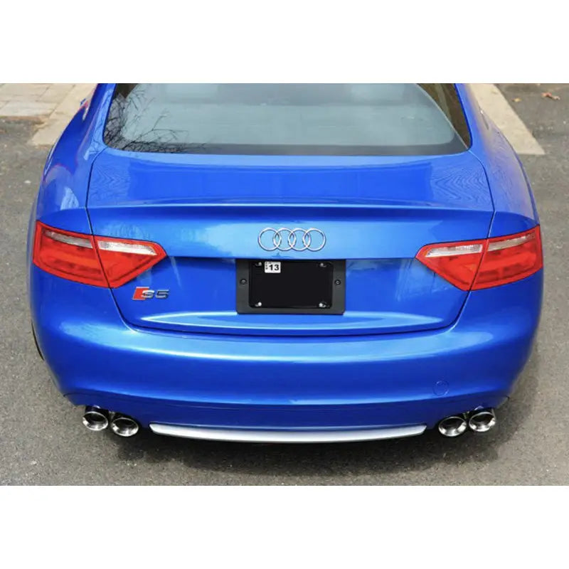 AWE Tuning 3015-43028 AWE Tuning Audi B8 S5 4.2L Touring Edition Exhaust System - Polished Silver Tips