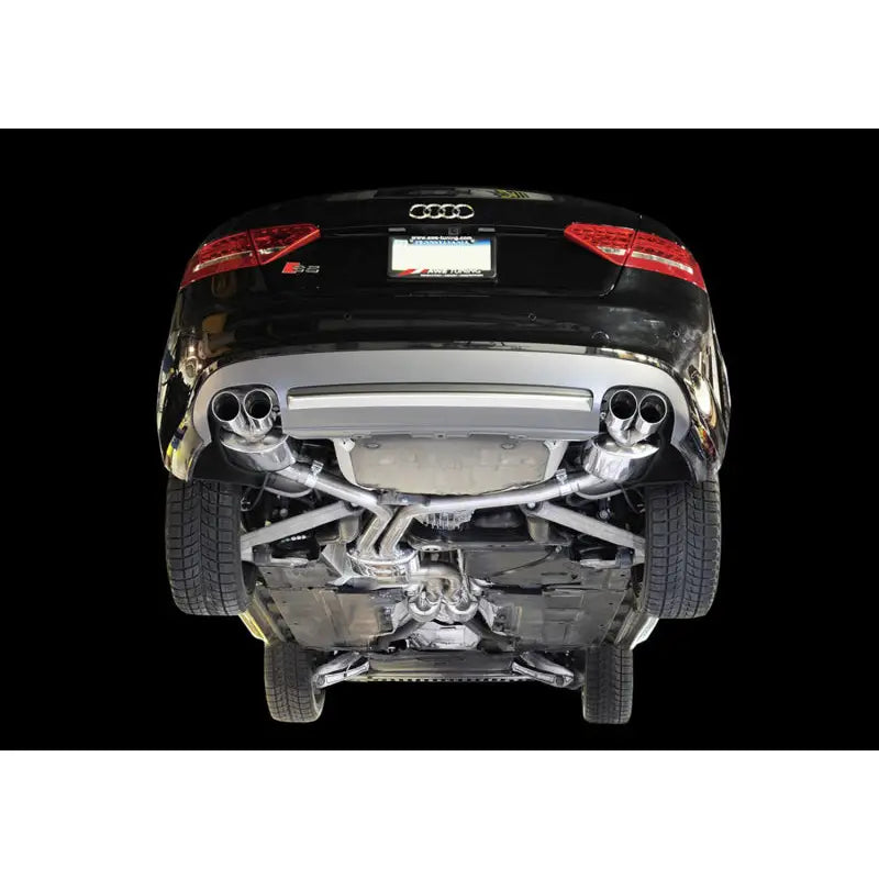 AWE Tuning 3015-43028 AWE Tuning Audi B8 S5 4.2L Touring Edition Exhaust System - Polished Silver Tips