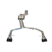AWE Tuning 3020-43014 AWE Tuning Audi B8 S5 4.2L Track Edition Exhaust System - Diamond Black Tips