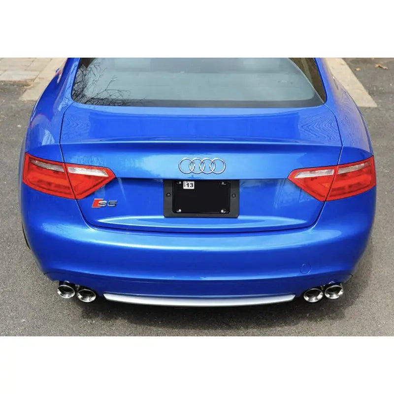 AWE Tuning 3020-43014 AWE Tuning Audi B8 S5 4.2L Track Edition Exhaust System - Diamond Black Tips