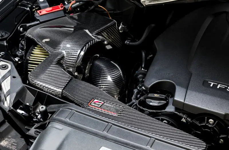 AWE Tuning Audi B9 A4/A5 2.0T Quattro Carbon Fiber AirGate Intake w/ Lid - Truck & Automotive
