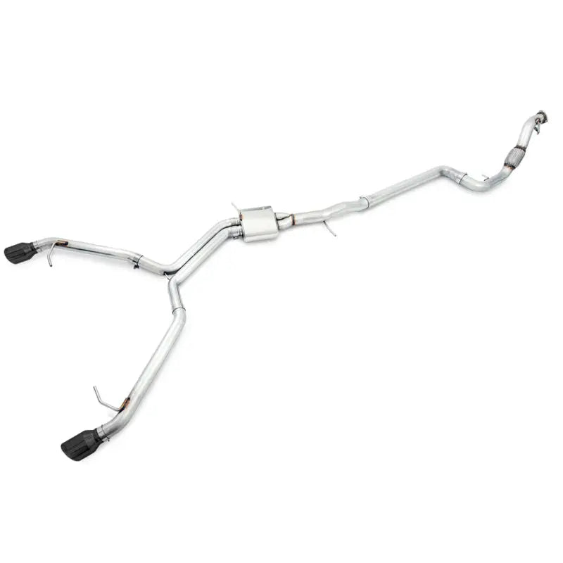 AWE Tuning 3020-33026 AWE Tuning Audi B9 A4 Track Edition Exhaust Dual Outlet - Diamond Black Tips (Includes DP)