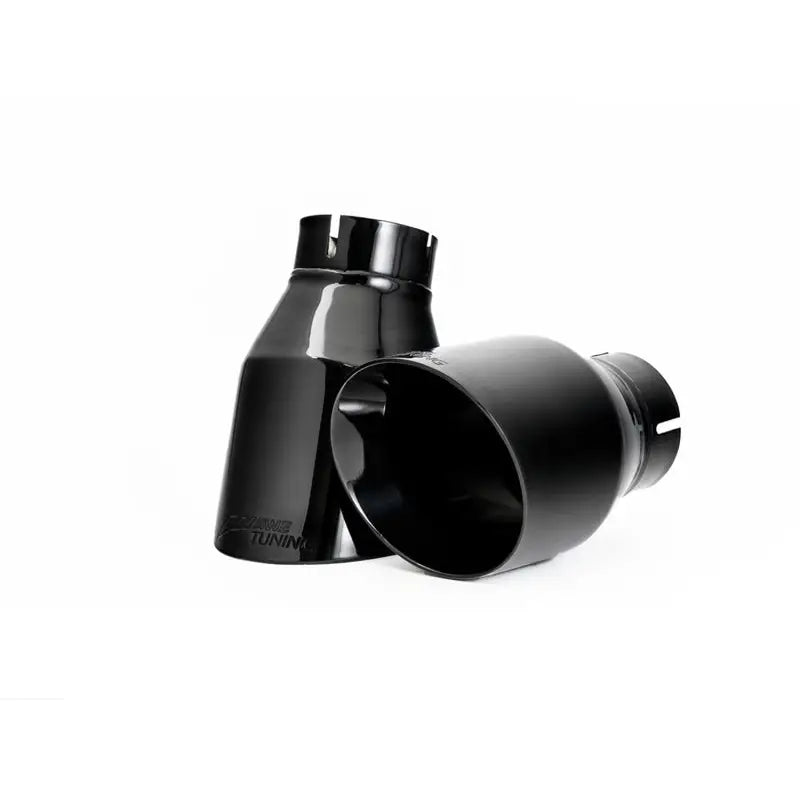 AWE Tuning 3020-33034 AWE Tuning Audi B9 A5 Track Edition Exhaust Dual Outlet - Diamond Black Tips (Includes DP)