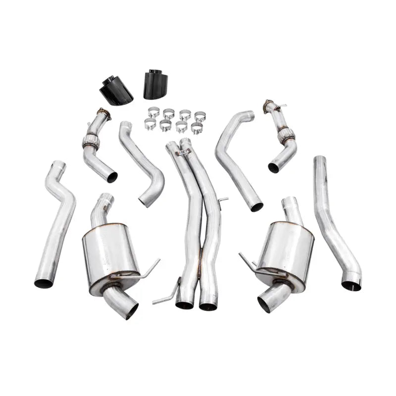 AWE Tuning 3015-33108 AWE Tuning Audi B9 RS5 Touring Edition Exhaust - w/ Diamond Black RS Tips