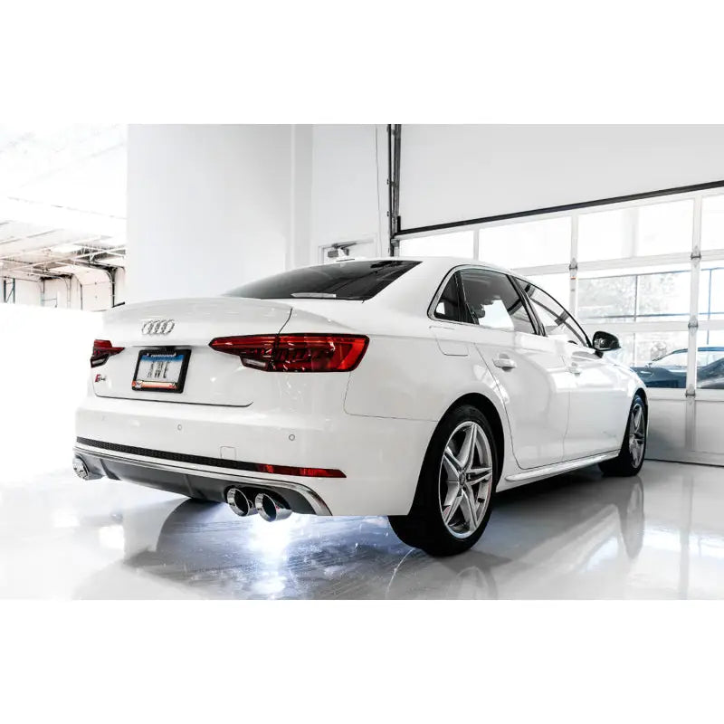 AWE Tuning 3025-43046 AWE Tuning Audi B9 S5 Sportback SwitchPath Exhaust - Non-Resonated (Black 102mm Tips)