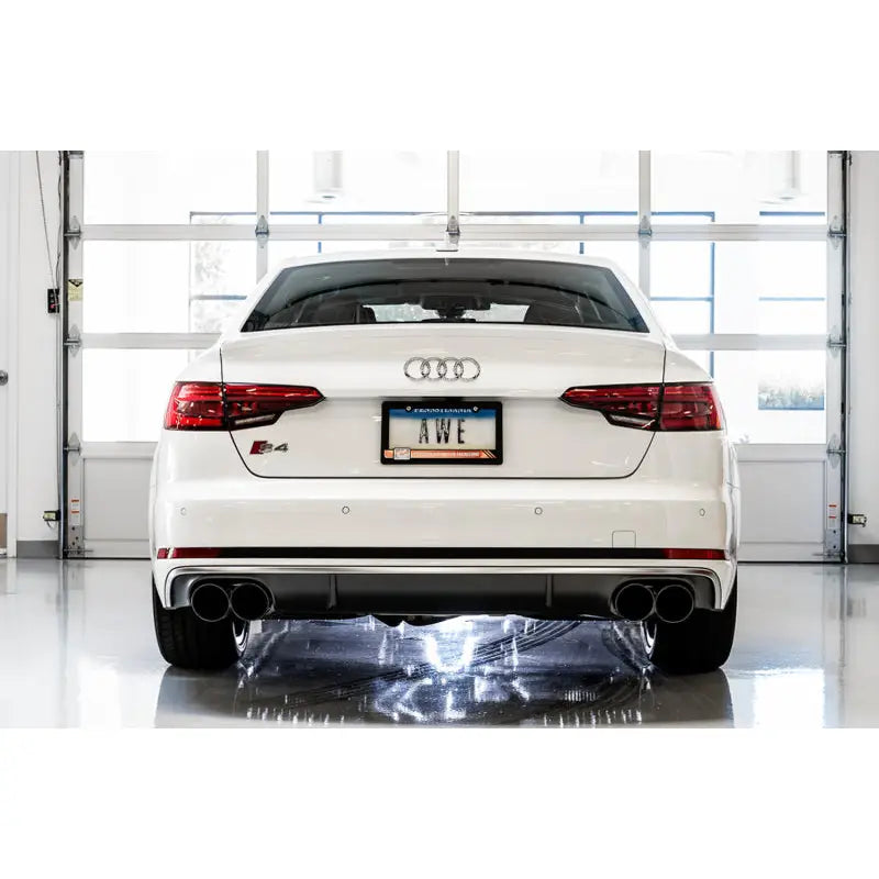 AWE Tuning 3025-43046 AWE Tuning Audi B9 S5 Sportback SwitchPath Exhaust - Non-Resonated (Black 102mm Tips)