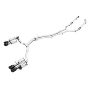 AWE Tuning 3025-43046 AWE Tuning Audi B9 S5 Sportback SwitchPath Exhaust - Non-Resonated (Black 102mm Tips)