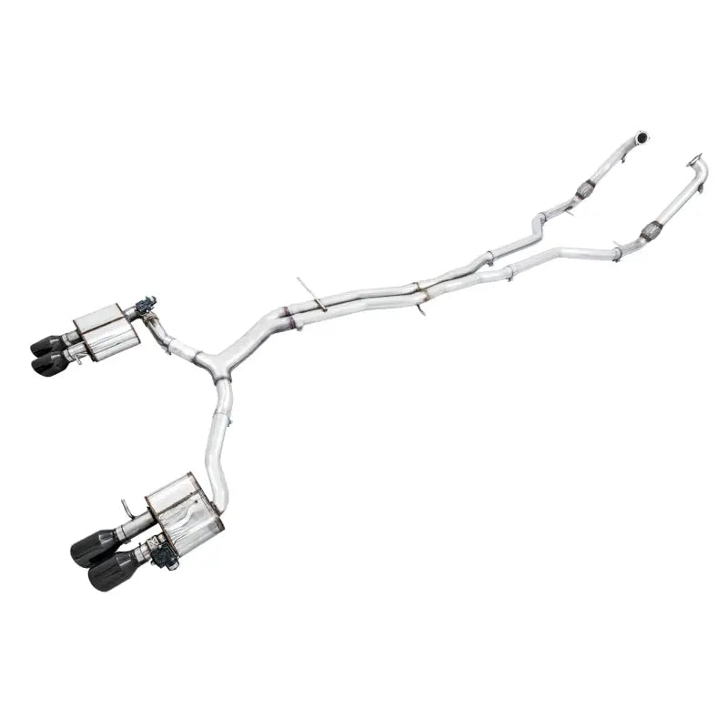 AWE Tuning 3025-43046 AWE Tuning Audi B9 S5 Sportback SwitchPath Exhaust - Non-Resonated (Black 102mm Tips)