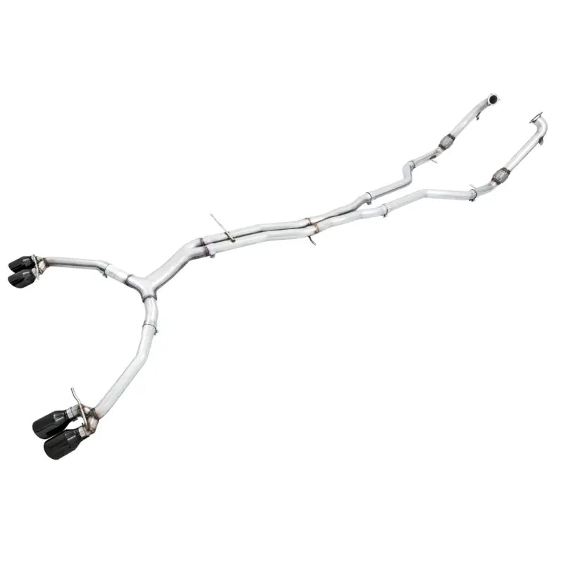 AWE Tuning 3010-43062 AWE Tuning Audi B9 S5 Sportback Track Edition Exhaust - Non-Resonated (Black 102mm Tips)