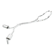 AWE Tuning 3020-31022 AWE Tuning Audi B9 SQ5 Non-Resonated Touring Edition Cat-Back Exhaust - No Tips (Turn Downs)