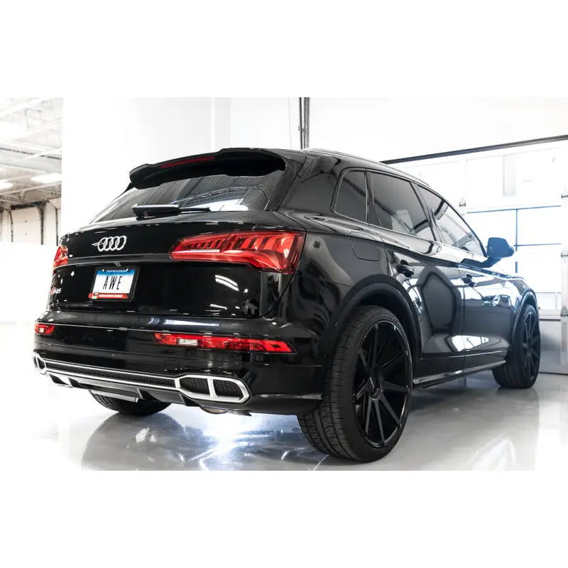 AWE Tuning 3020-31022 AWE Tuning Audi B9 SQ5 Non-Resonated Touring Edition Cat-Back Exhaust - No Tips (Turn Downs)