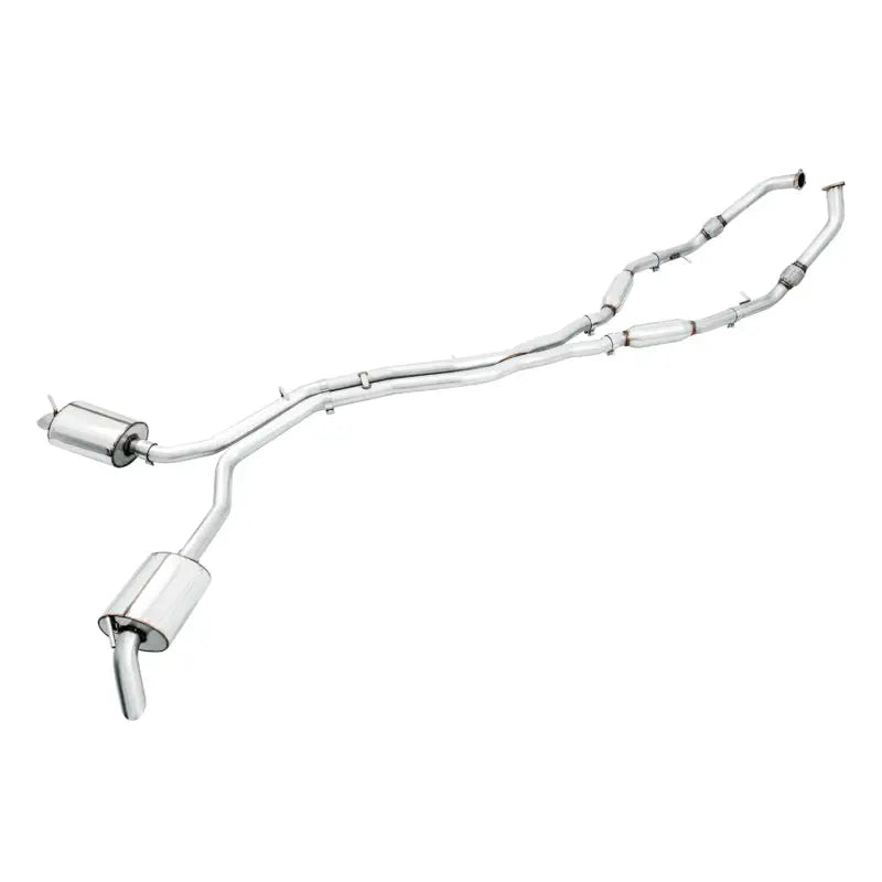AWE Tuning 3015-31016 AWE Tuning Audi B9 SQ5 Resonated Touring Edition Cat-Back Exhaust - No Tips (Turn Downs)