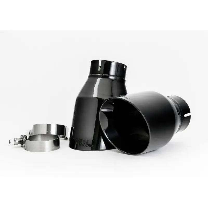 AWE Tuning 3015-43076 AWE Tuning Audi C7.5 A6 3.0T Touring Edition Exhaust - Quad Outlet Diamond Black Tips