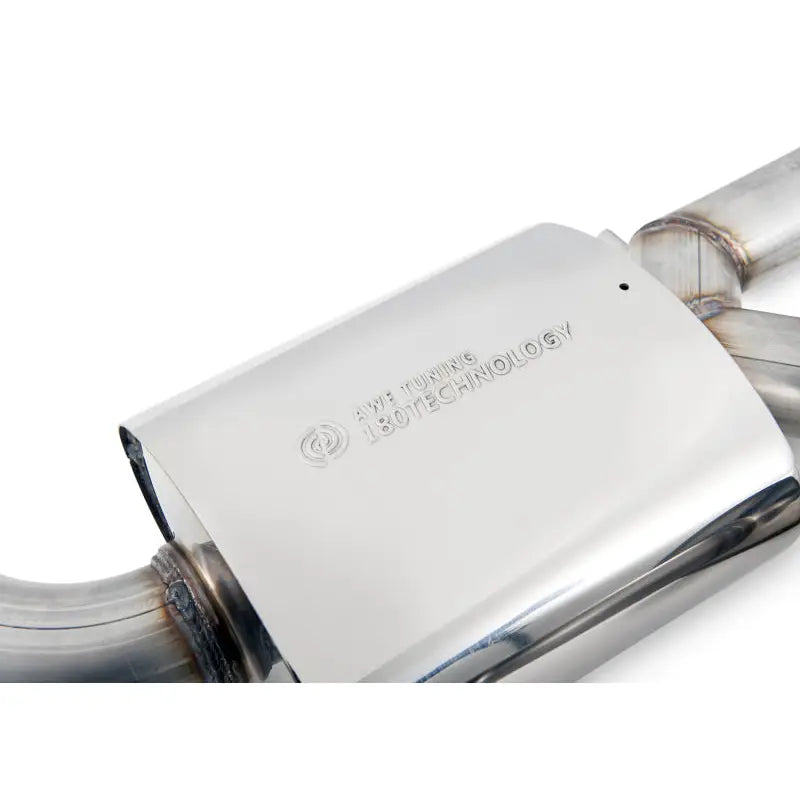 AWE Tuning 3015-43076 AWE Tuning Audi C7.5 A6 3.0T Touring Edition Exhaust - Quad Outlet Diamond Black Tips