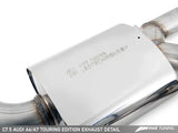 AWE Tuning Audi C7.5 A7 3.0T Touring Edition Exhaust - Quad Outlet Diamond Black Tips 