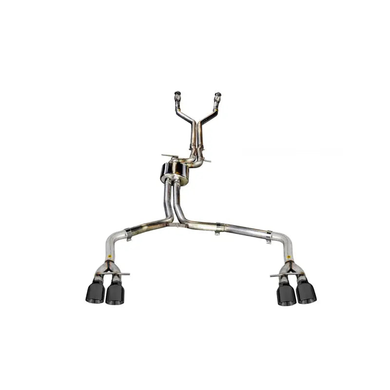 AWE Tuning 3020-43052 AWE Tuning Audi C7 / C7.5 S7 4.0T Track Edition Exhaust - Diamond Black Tips