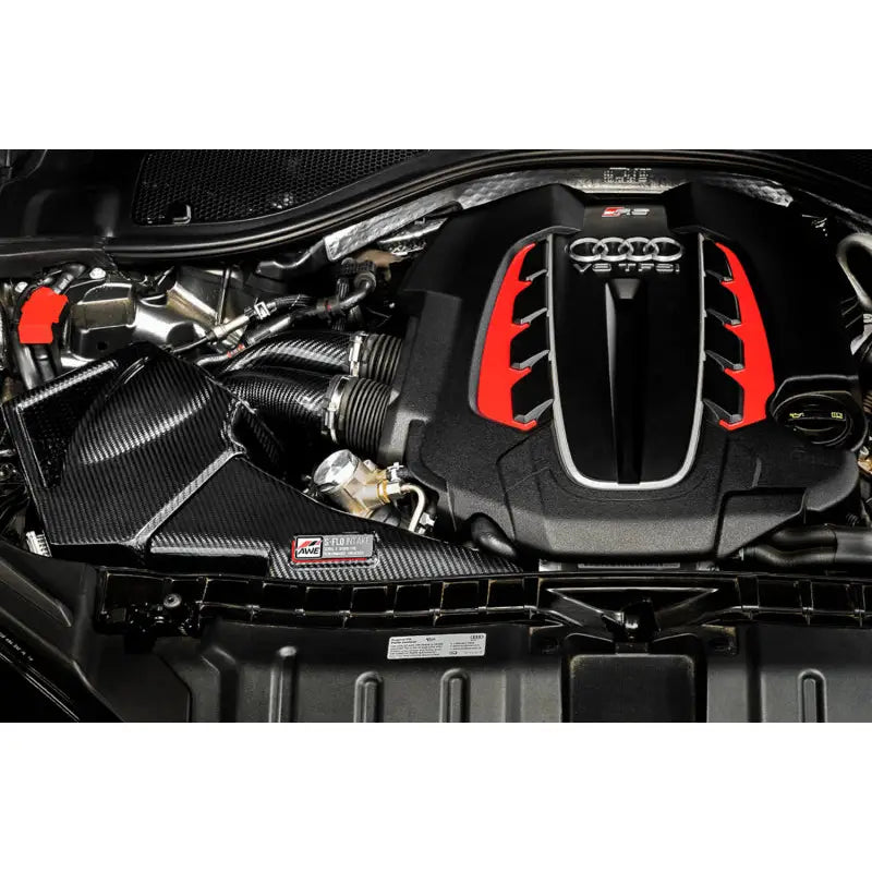 AWE Tuning 2660-15020 AWE Tuning Audi C7 S6 / S7 4.0T S-FLO Carbon Intake V2