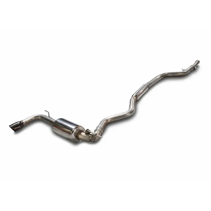 AWE Tuning 3015-23036 AWE Tuning BMW F30 320i Touring Edition Exhaust & Performance Mid Pipe - Diamond Black Tip (90mm)