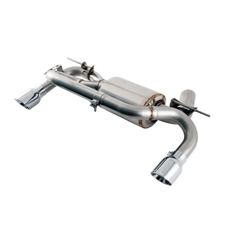 AWE Tuning 3010-32034 AWE Tuning BMW F3X 340i Touring Edition Axle-Back Exhaust - Chrome Silver Tips (102mm)