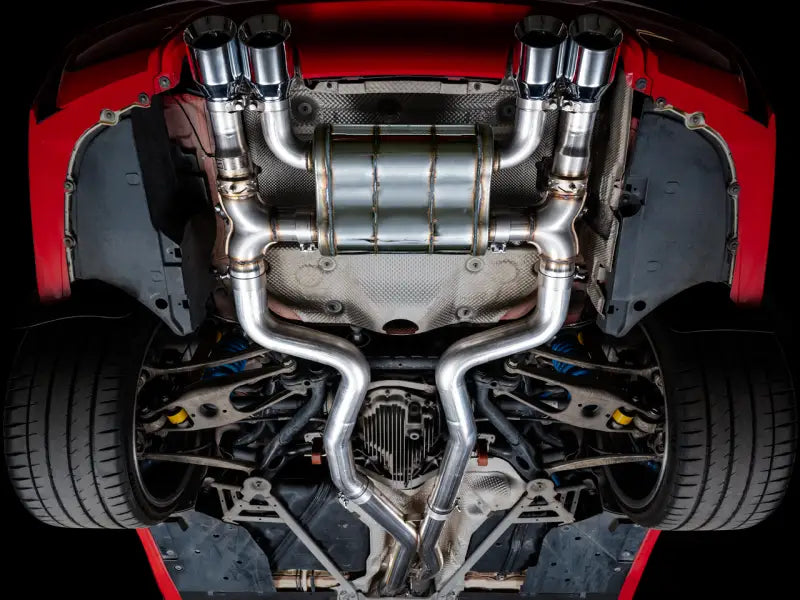 AWE Tuning BMW F8X M3/M4 SwitchPath Catback Exhaust - Chrome Silver Tips - Truck & Automotive