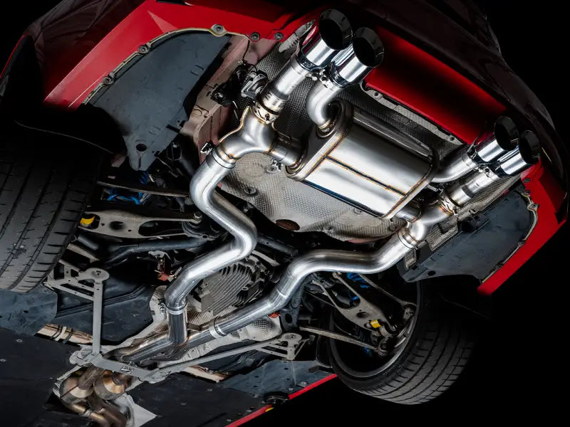 AWE Tuning BMW F8X M3/M4 SwitchPath Catback Exhaust - Chrome Silver Tips - Truck & Automotive