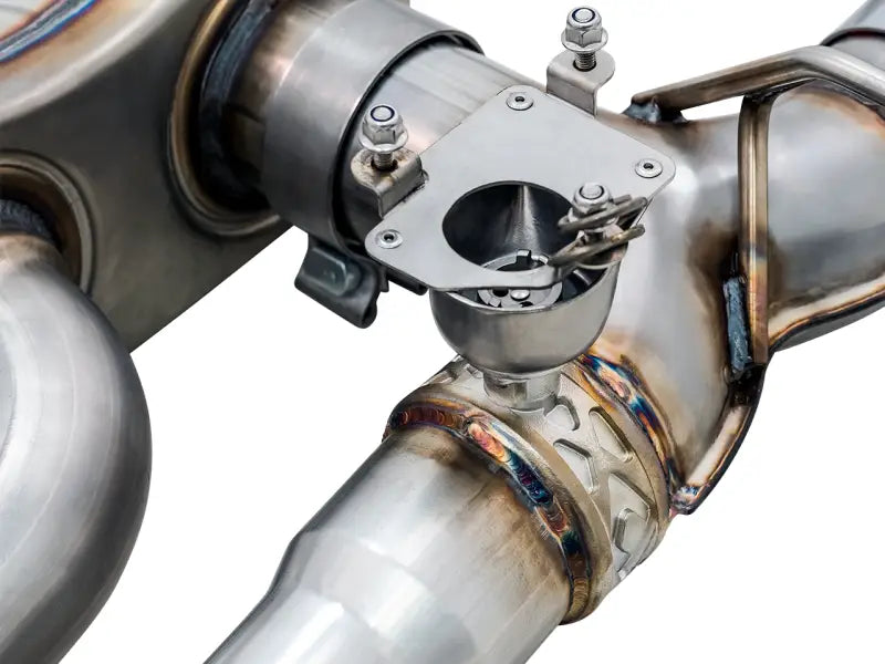 AWE Tuning BMW F8X M3/M4 Track Edition Catback Exhaust - Chrome Silver Tips - Truck & Automotive