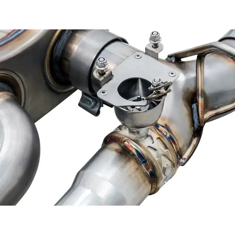 AWE Tuning BMW F8X M3/M4 Track Edition Catback Exhaust - Chrome Silver Tips - Truck & Automotive