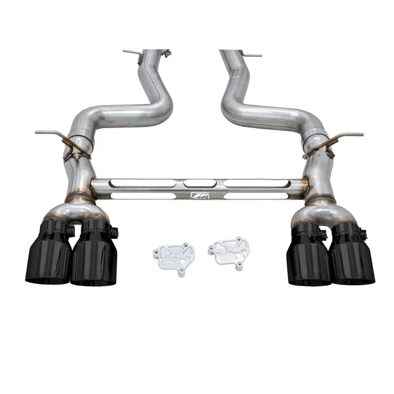 AWE Tuning 3020-43087 AWE Tuning BMW F8X M3/M4 Track Edition Catback Exhaust - Diamond Black Tips
