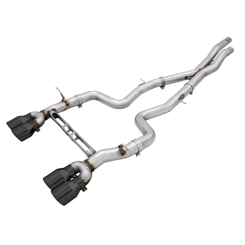 AWE Tuning 3020-43087 AWE Tuning BMW F8X M3/M4 Track Edition Catback Exhaust - Diamond Black Tips