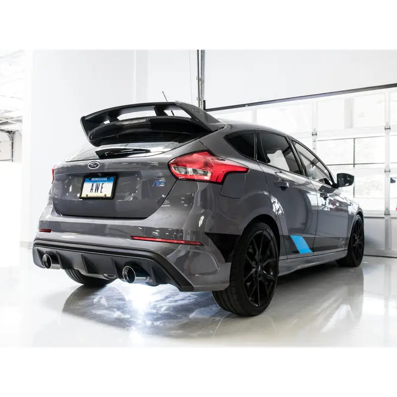 AWE Tuning 3025-33024 AWE Tuning Ford Focus RS SwitchPath Cat-back Exhaust - Diamond Black Tips