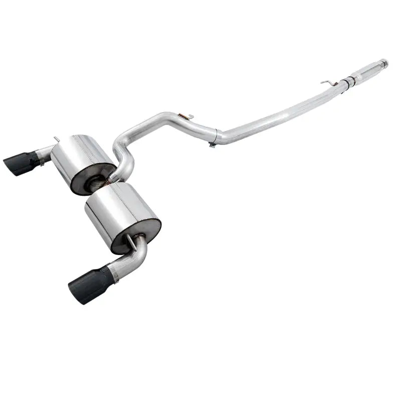 AWE Tuning 3020-33042 AWE Tuning Ford Focus RS Touring Edition Cat-back Exhaust - Resonated - Diamond Black Tips