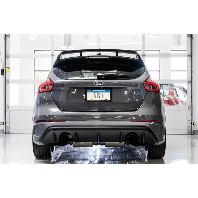 AWE Tuning 3020-33032 AWE Tuning Ford Focus RS Track Edition Cat-back Exhaust - Diamond Black Tips