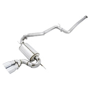 AWE Tuning 3015-32092 AWE Tuning Ford Focus ST Touring Edition Cat-back Exhaust - Non-Resonated - Chrome Silver Tips