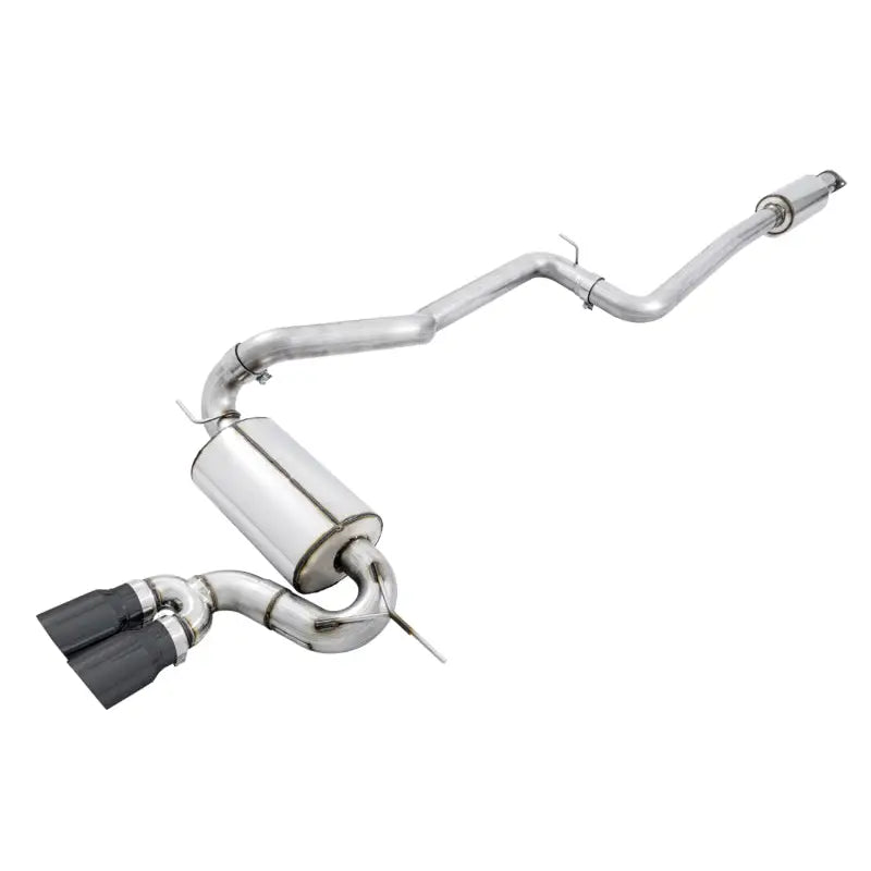 AWE Tuning 3020-33040 AWE Tuning Ford Focus ST Touring Edition Cat-back Exhaust - Resonated - Diamond Black Tips