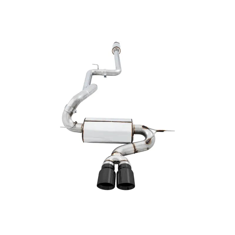 AWE Tuning 3020-33040 AWE Tuning Ford Focus ST Touring Edition Cat-back Exhaust - Resonated - Diamond Black Tips
