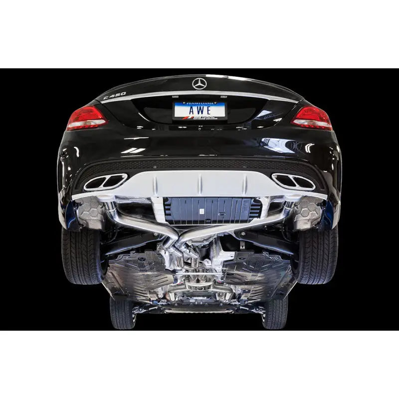 AWE Tuning 3020-31016 AWE Tuning Mercedes-Benz W205 C450 AMG / C400 Track Edition Exhaust