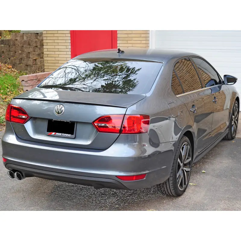 AWE Tuning 3020-22026 AWE Tuning Mk6 GLI 2.0T - Mk6 Jetta 1.8T Track Edition Exhaust - Polished Silver Tips