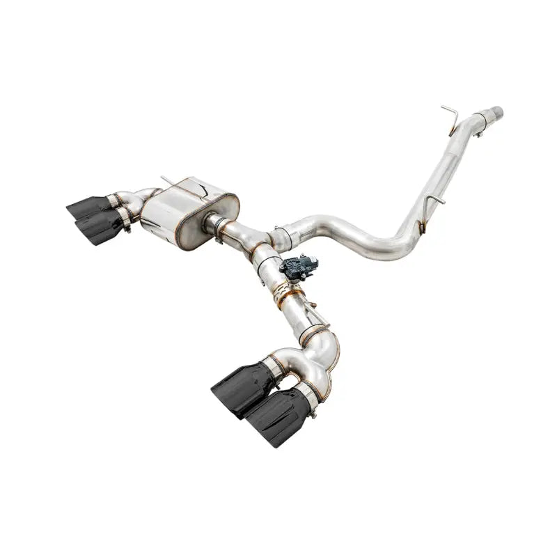 AWE Tuning 3025-43070 AWE Tuning MK7.5 Golf R SwitchPath Exhaust w/Diamond Black Tips 102mm