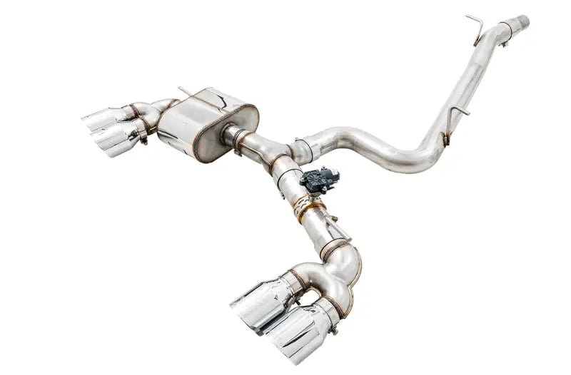 AWE Tuning Mk7 Golf R SwitchPath Exhaust w/Chrome Silver Tips 102mm - Truck & Automotive