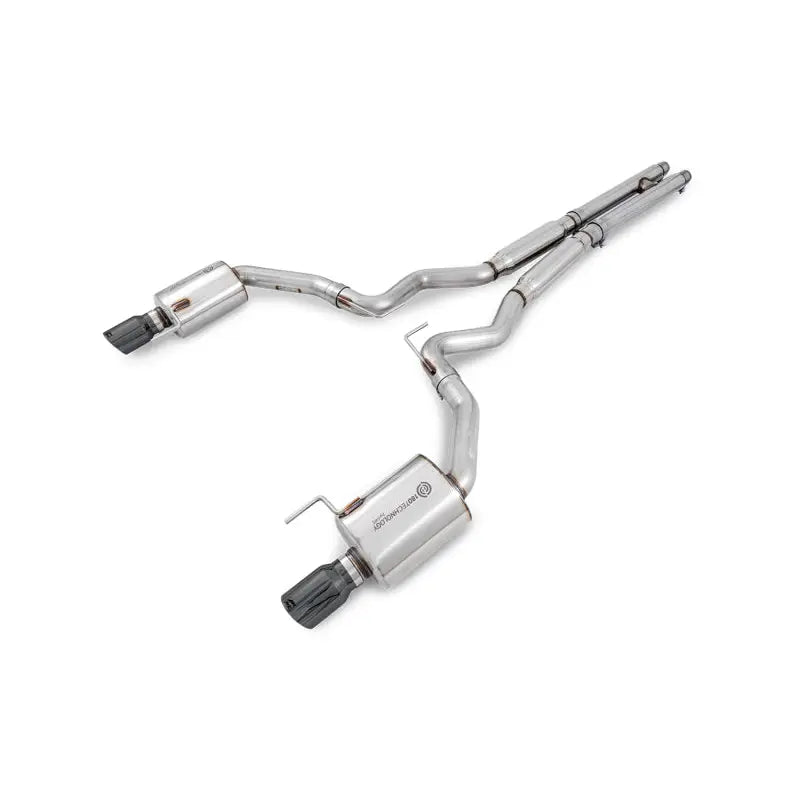 AWE Tuning 3015-33084 AWE Tuning S550 Mustang GT Cat-back Exhaust - Touring Edition (Diamond Black Tips)