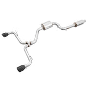 AWE Tuning 3015-33096 AWE Tuning Volkswagen GTI MK7.5 2.0T Touring Edition Exhaust w/Diamond Black Tips 102mm