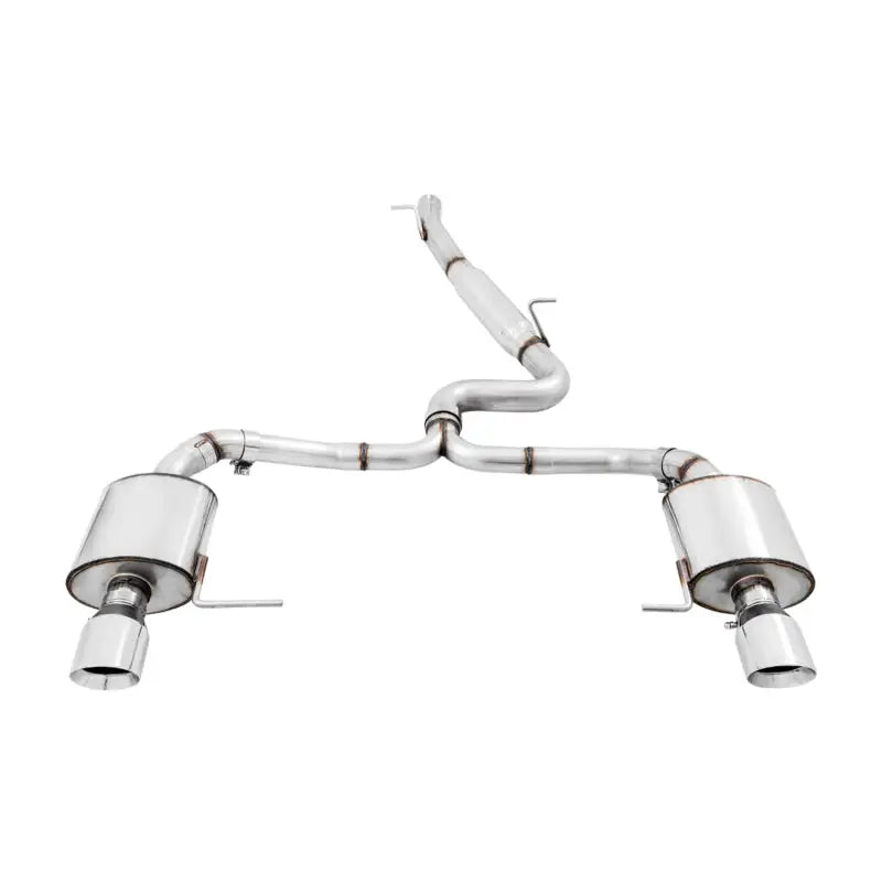 AWE Tuning 3015-32098 AWE Tuning VW MK7 Golf Alltrack/Sportwagen 4Motion Touring Edition Exhaust - Polished Silver Tips