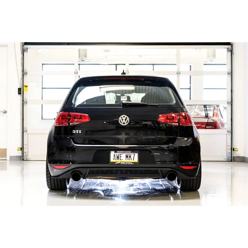 AWE Tuning 3015-33050 AWE Tuning VW MK7 GTI Touring Edition Exhaust - Diamond Black Tips