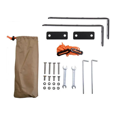 Tent hardware kit for Awnrp1 TFX Overland Tfx Overland Service Kit setup