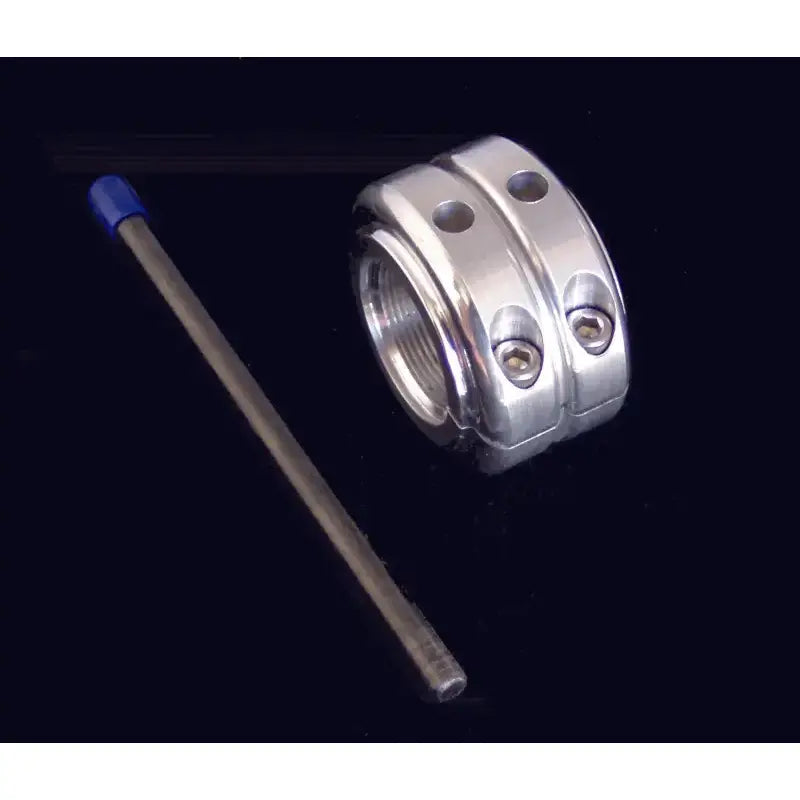 AX1-3 Axle Locking Nut   Double (Silver) 