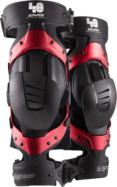 Axis Sport Knee Brace Pair Le 40th Anniv Red Lg - EVS