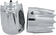 AXL-EX-CH Axle Nut Cover Excalibur Chrome 1" 